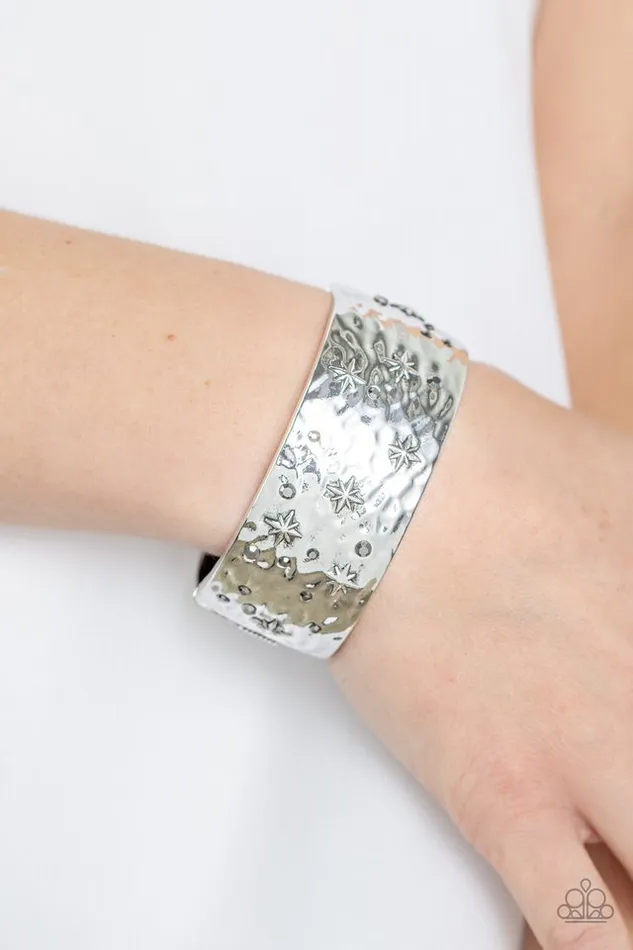 Paparazzi Bracelet Across the Constellations Silver Paparazzi Jewelry Bracelets