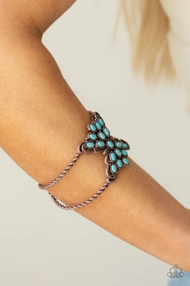 Paparazzi Bracelet Pleasantly Plains Copper Paparazzi Jewelry Bracelets