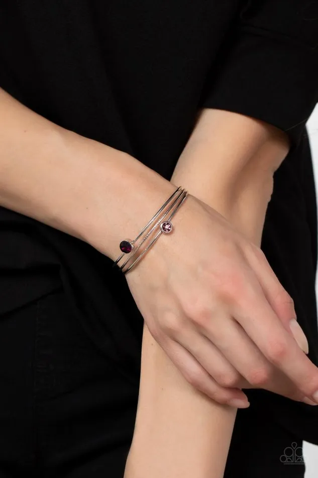 Paparazzi Bracelet Your PALACE or Mine Purple Paparazzi Jewelry Bracelets
