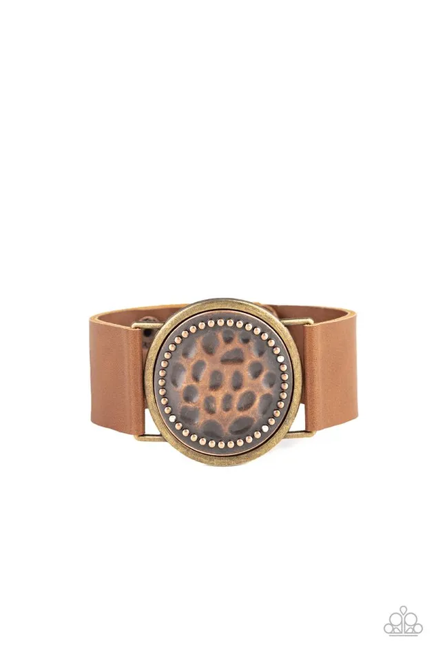 Paparazzi Jewelry Bracelets Paparazzi Bracelet Hold On To Your Buckle Copper Paparazzi Jewelry Bracelets Paparazzi Bracelet Hold On To Your Buckle Copper
