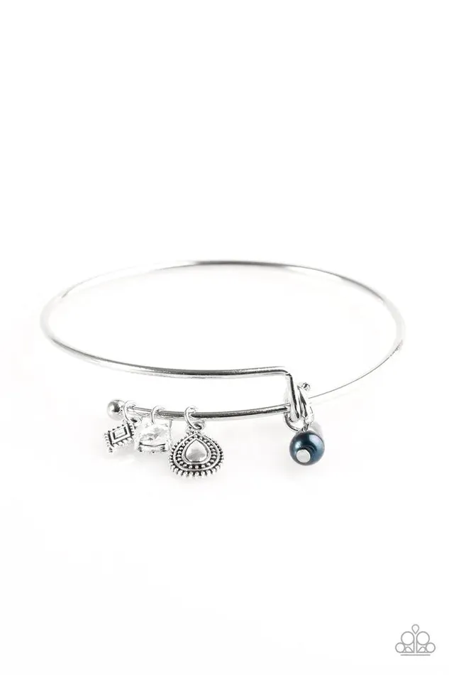 Paparazzi Jewelry Paparazzi Bracelet Gracefully Graceful Blue Bracelets