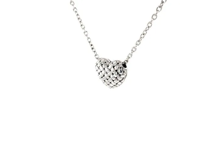 Samuel B Necklaces Balinese Swirl Heart Necklace