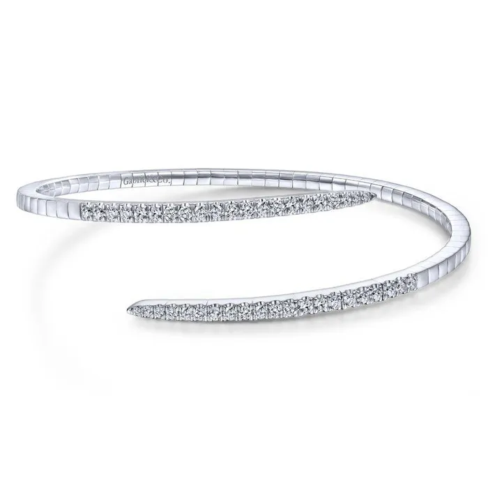 Bracelets International Diamond Center Gabriel Co Demure White Gold Bracelet 093 CTW Bracelets International Diamond Center Gabriel Co Demure White Gold Bracelet 093 CTW