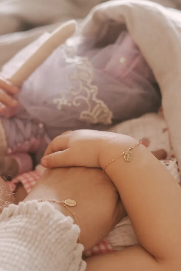 The Little Catholic Bracelets Childs Miraculous Medal Bracelet