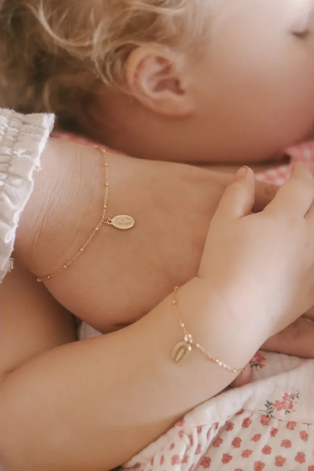 The Little Catholic Bracelets Childs Miraculous Medal Bracelet