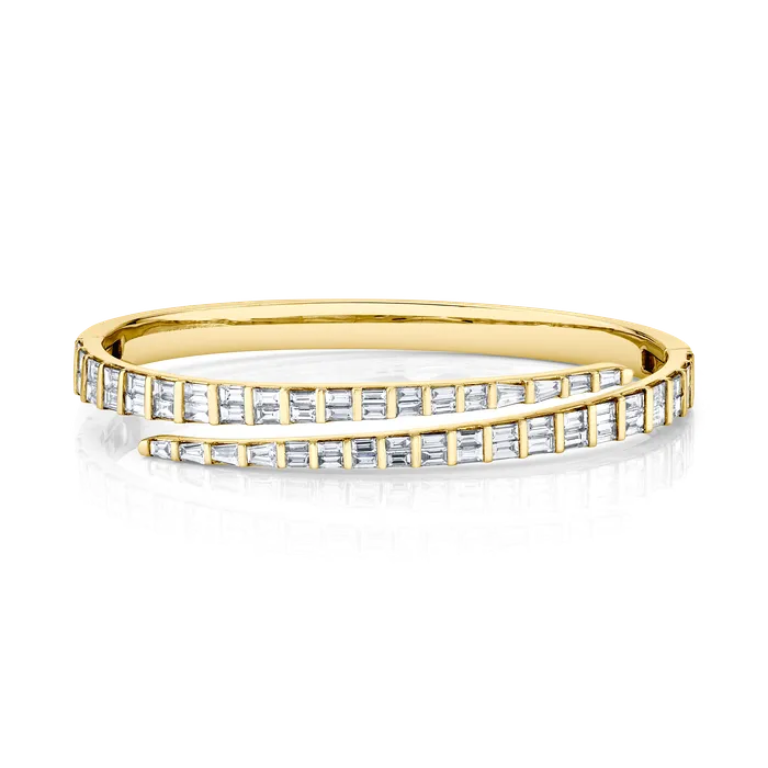 anitako BAGUETTE DIAMOND COIL BRACELET Bracelets