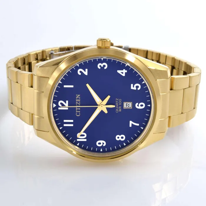 Bracelets Citizen Citizen Mens Watch Date Display Yellow Gold Stainless Steel Bracelet BI103959L Bracelets Citizen Citizen Mens Watch Date Display Yellow Gold Stainless Steel Bracelet BI103959L