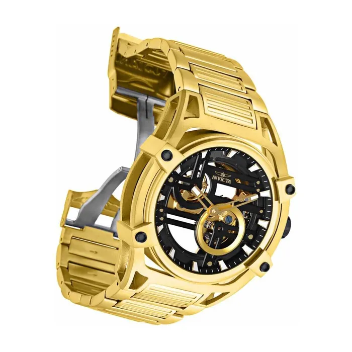 Bracelets Invicta Invicta Mens Automatic Watch Akula Yellow Gold Stainless Steel Bracelet 32356 Bracelets Invicta Invicta Mens Automatic Watch Akula Yellow Gold Stainless Steel Bracelet 32356