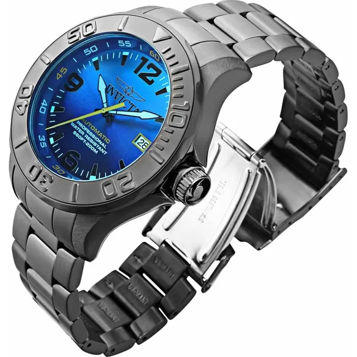 Bracelets Invicta Invicta Mens Automatic Watch Pro Diver Blue Dial Stainless Steel Bracelet 0421 Bracelets Invicta Invicta Mens Automatic Watch Pro Diver Blue Dial Stainless Steel Bracelet 0421