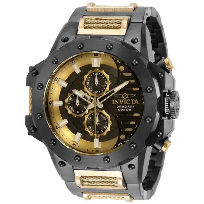 Bracelets Invicta Invicta Mens Chronograph Watch Coalition Forces Black and Yellow Bracelet 32979 Bracelets Invicta Invicta Mens Chronograph Watch Coalition Forces Black and Yellow Bracelet 32979