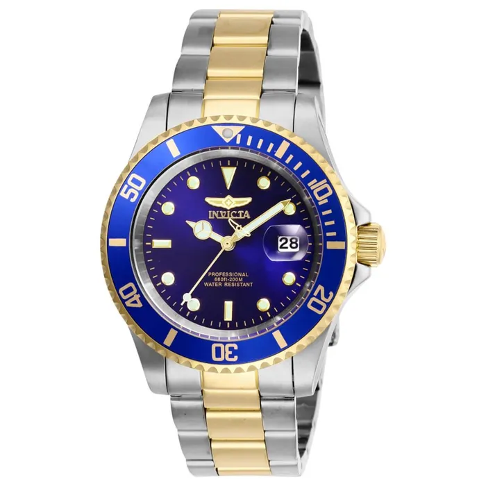 Bracelets Invicta Invicta Mens Quartz Watch Pro Diver Blue Dial Two Tone Bracelet 26972 Bracelets Invicta Invicta Mens Quartz Watch Pro Diver Blue Dial Two Tone Bracelet 26972