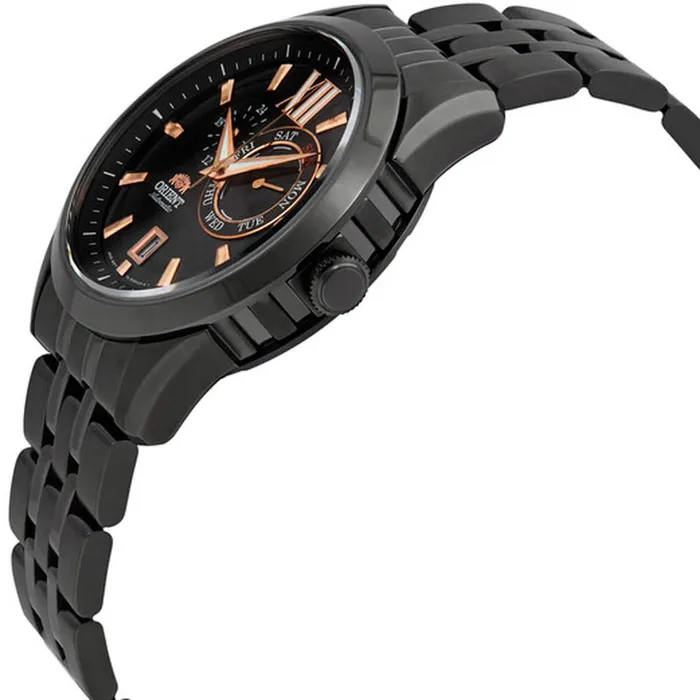 Bracelets ORIENT Orient Mens Automatic Watch Elegant Black Dial Steel Bracelet Date FET0X001B0 Bracelets ORIENT Orient Mens Automatic Watch Elegant Black Dial Steel Bracelet Date FET0X001B0