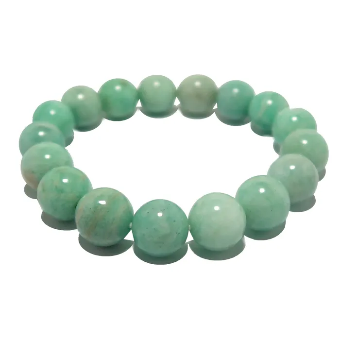 Bracelets Satin Crystals Amazonite Bracelet Aqua Paradise Pleasure Stone