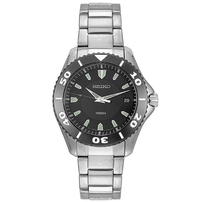 Bracelets Seiko Mens Stainless Steel Quartz Watch SGEB75 Seiko