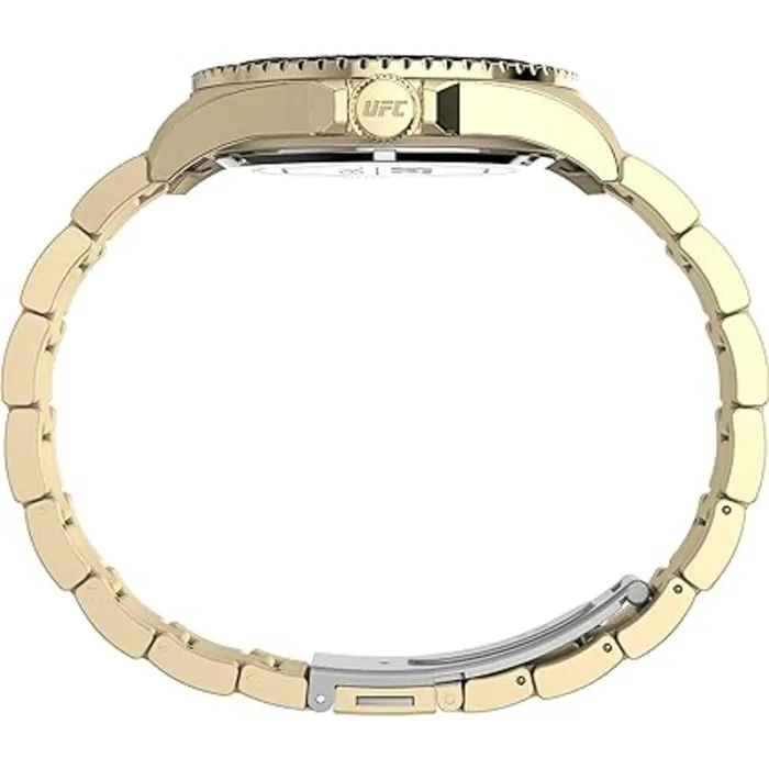 Bracelets Timex Timex Mens Watch UFC Debut Quartz Black Dial Yellow Gold Bracelet TW2V96100GP Bracelets Timex Timex Mens Watch UFC Debut Quartz Black Dial Yellow Gold Bracelet TW2V96100GP