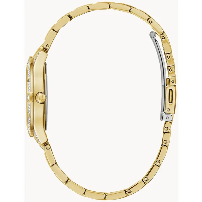 Bulova Bracelets Bulova Womens Watch Phantom Crystals MOP Dial Yellow Gold Steel Bracelet 98L283 Bulova Bracelets Bulova Womens Watch Phantom Crystals MOP Dial Yellow Gold Steel Bracelet 98L283