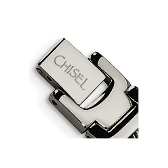 Chisel Bracelets Stainless Steel Wire Brushed Polished 85in Bracelet Chisel Bracelets Stainless Steel Wire Brushed Polished 85in Bracelet