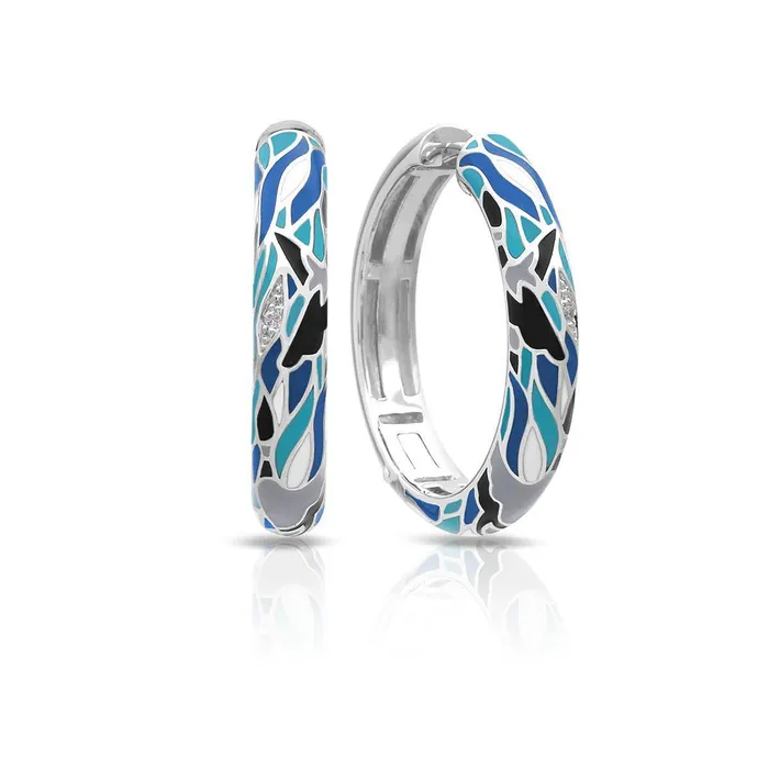 Earrings Belle Etoile Belle Etoile Migration Earrings Blue Grey