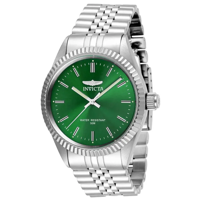 Invicta Bracelets Invicta 29374 Mens Specialty Green Dial Bracelet Quartz Watch Invicta Bracelets Invicta 29374 Mens Specialty Green Dial Bracelet Quartz Watch