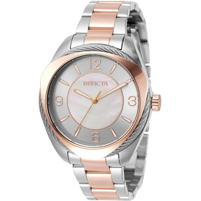 Invicta Womens Quartz Watch Bolt Rose Gold and Silver Tone Steel Bracelet 31219 Invicta Bracelets Invicta Womens Quartz Watch Bolt Rose Gold and Silver Tone Steel Bracelet 31219 Invicta Bracelets