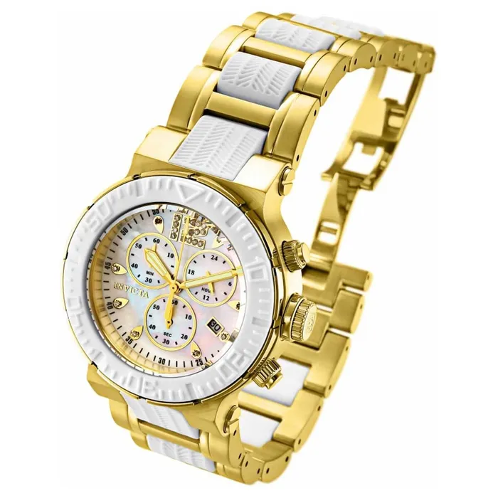 Invicta Womens Watch Ocean Reef Two Tone White and Yellow Gold Bracelet 29667 Invicta Bracelets Invicta Womens Watch Ocean Reef Two Tone White and Yellow Gold Bracelet 29667 Invicta Bracelets