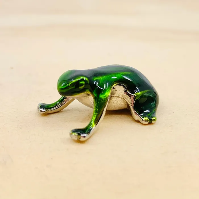Lucky Little Frog Pocket Charm PT52 GANZ Charm Necklaces