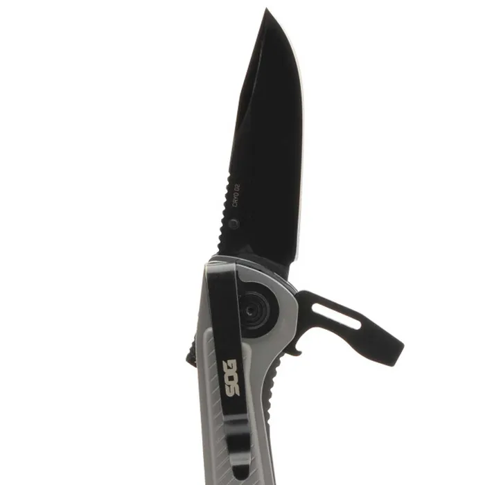 Necklaces SOG SOG MultiTool Flash MT CRYO D2 Silver and Black Stainless Steel Blade 29550141