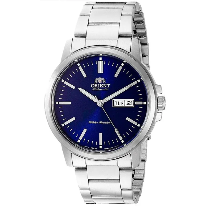 Orient Mens Automatic Watch Commuter Blue Dial Steel Bracelet RAAA0C02L19A ORIENT Bracelets Orient Mens Automatic Watch Commuter Blue Dial Steel Bracelet RAAA0C02L19A ORIENT Bracelets
