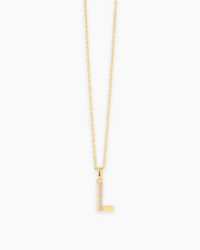 Penny Pairs Necklaces Letter Gold Necklace