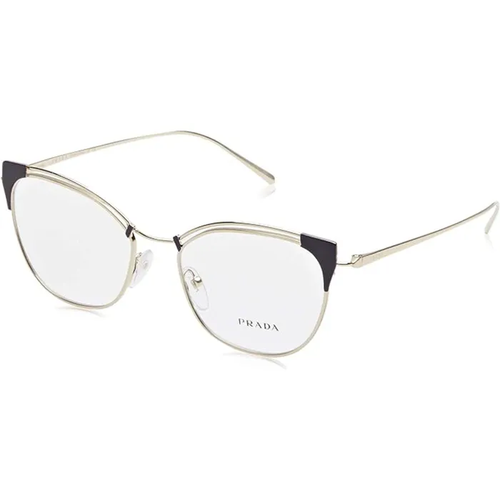 Prada Earrings Prada Womens Eyeglasses Violet Pale Gold Cat Eye Frame PRADA 0PR62UV YC01O151 Prada Earrings Prada Womens Eyeglasses Violet Pale Gold Cat Eye Frame PRADA 0PR62UV YC01O151