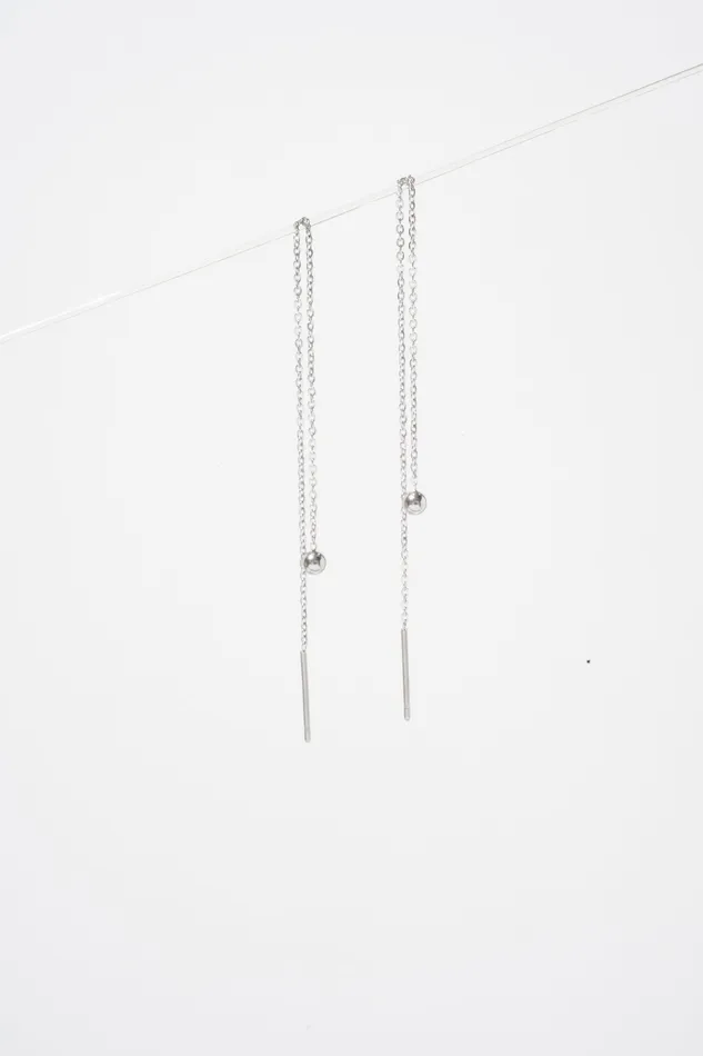 READYMADE Earrings Mercury Drop Threader Earrings Pair