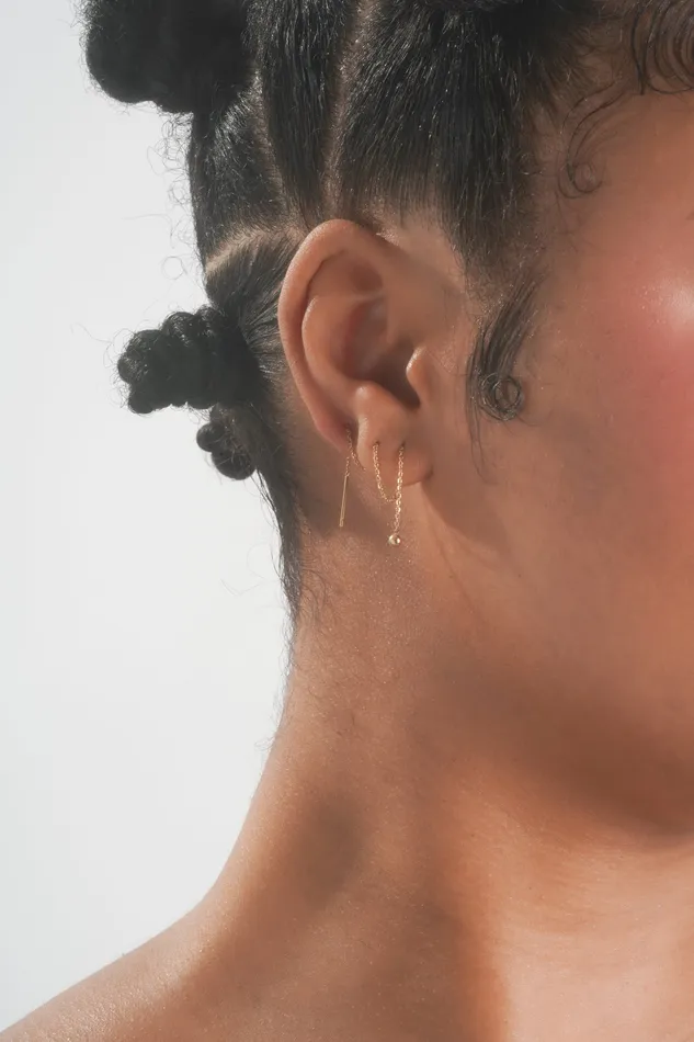 READYMADE Earrings Mercury Drop Threader Earrings Pair
