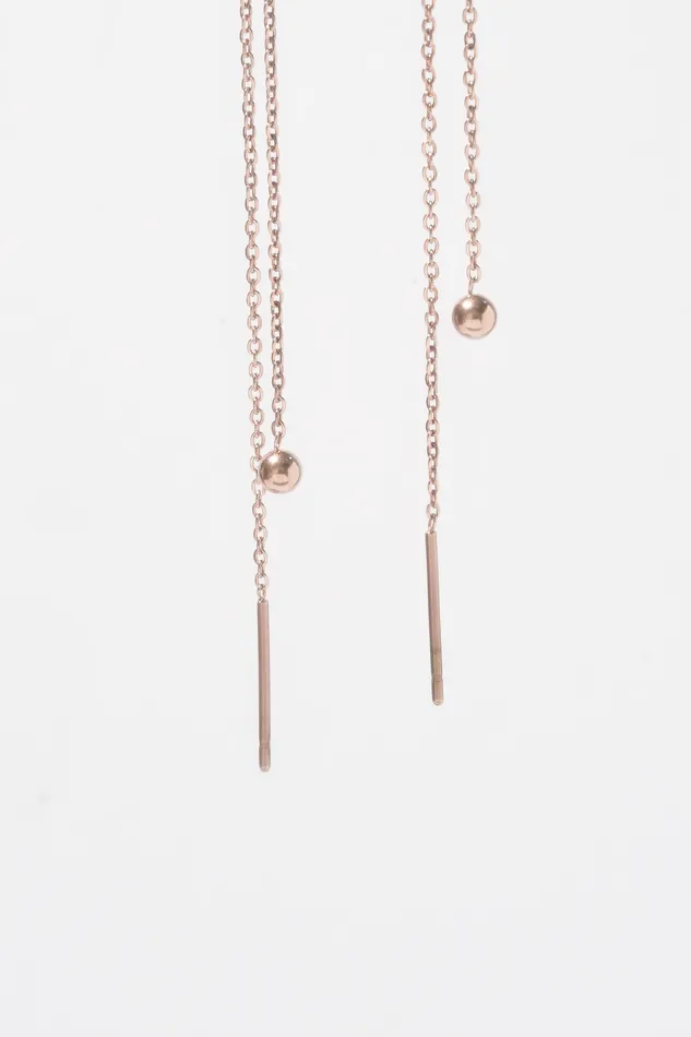 READYMADE Earrings Mercury Drop Threader Earrings Pair