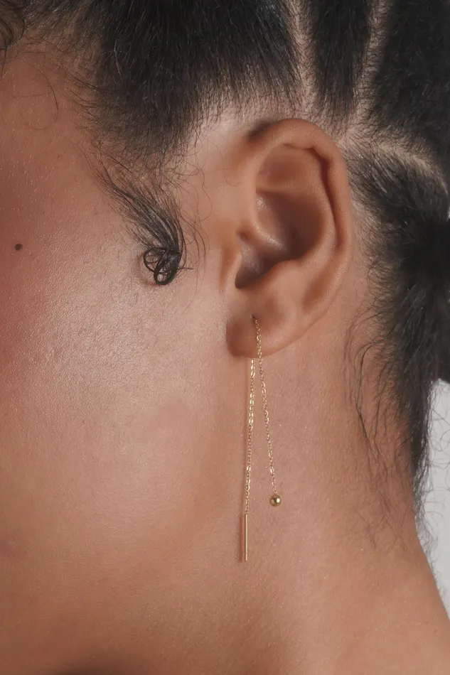 READYMADE Earrings Mercury Drop Threader Earrings Pair