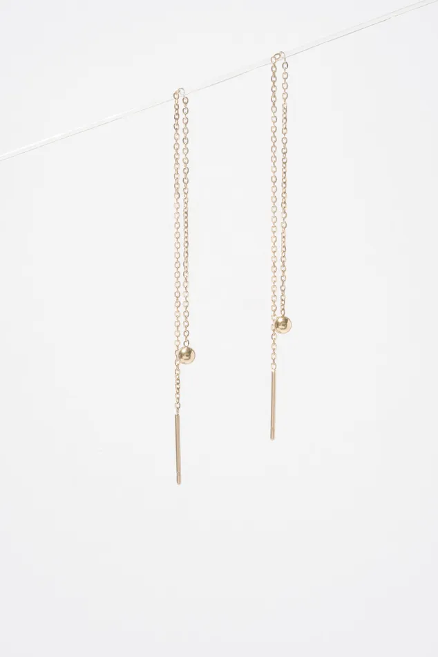 READYMADE Earrings Mercury Drop Threader Earrings Pair