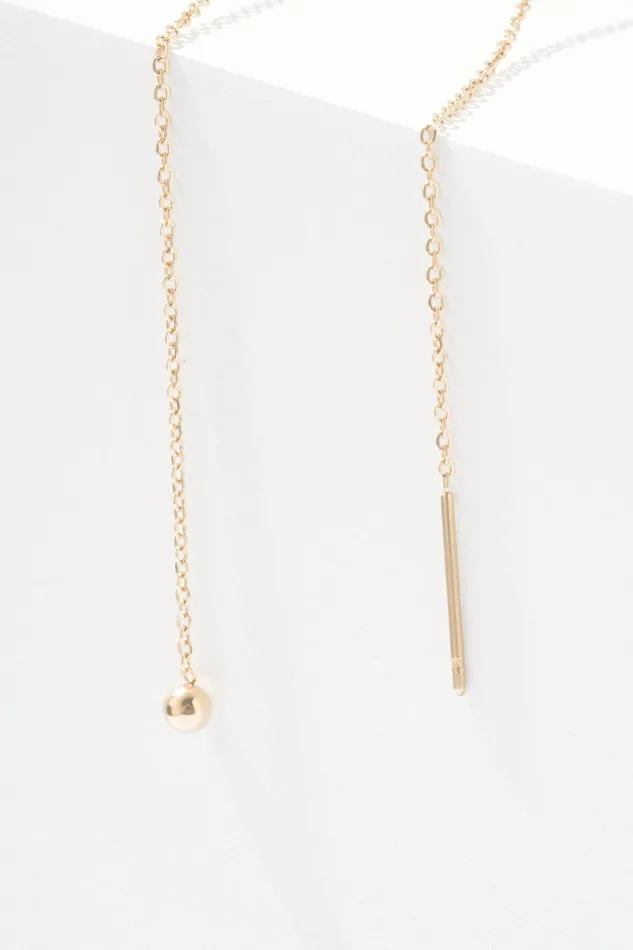 READYMADE Earrings Mercury Drop Threader Earrings Pair