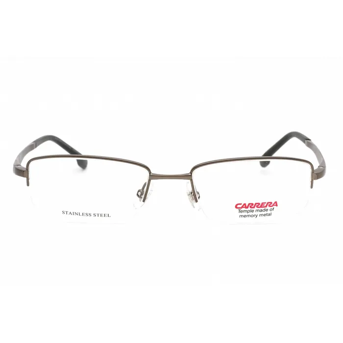 Rings Carrera Mens Eyeglasses Matte Dark Ruthenium Half Rim Frame CARRERA 8860 0R80 00 Carrera