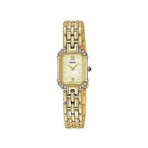 Watches Seiko Seiko Womens 12 Diamond Watch SUJE12