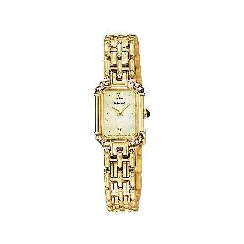 Watches Seiko Seiko Womens 12 Diamond Watch SUJE12
