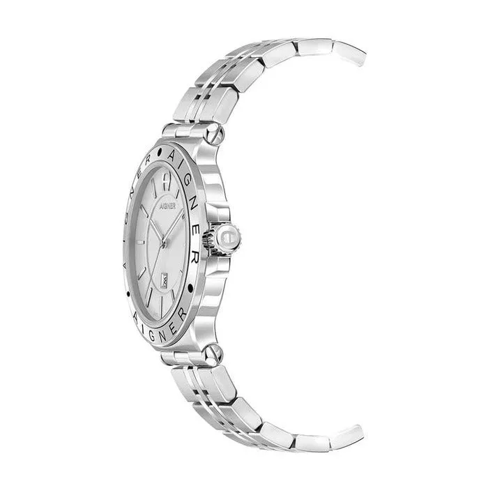AIGNER Mens Trieste Silver Metal Bracelet Watch Aigner Bracelets AIGNER Mens Trieste Silver Metal Bracelet Watch Aigner Bracelets