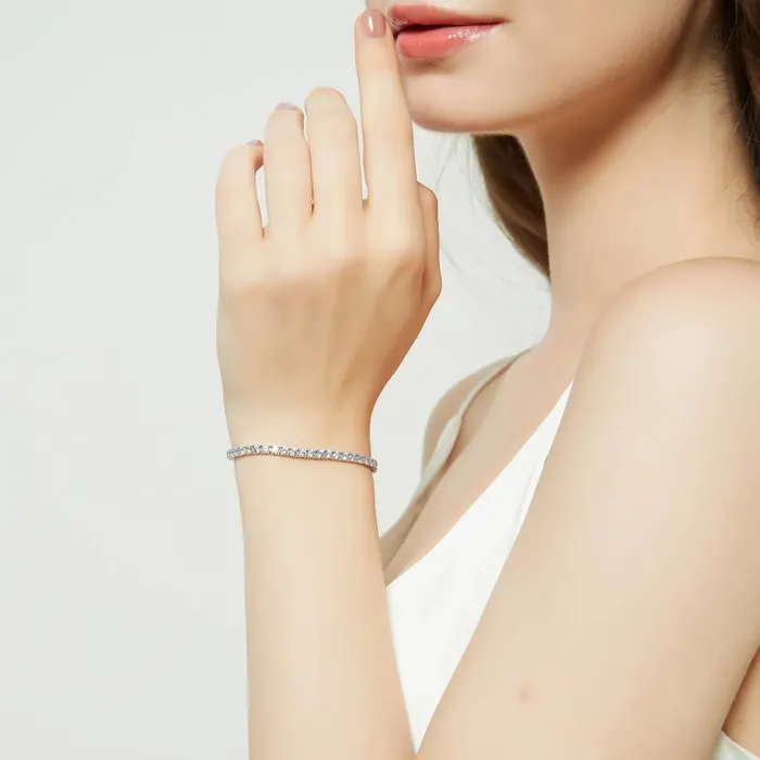 Bracelets BERRICLE CZ Tennis Bracelet in Sterling Silver 49