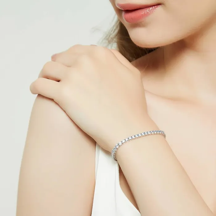 Bracelets BERRICLE CZ Tennis Bracelet in Sterling Silver 49
