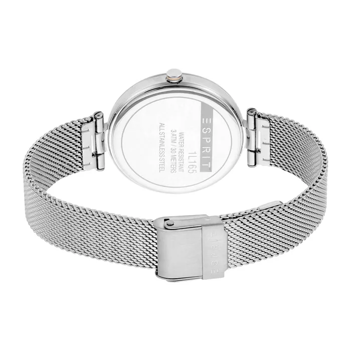Bracelets Esprit Esprit Ladies Watch Silver Color Mesh Bracelet Stainless White Dial Bracelets Esprit Esprit Ladies Watch Silver Color Mesh Bracelet Stainless White Dial