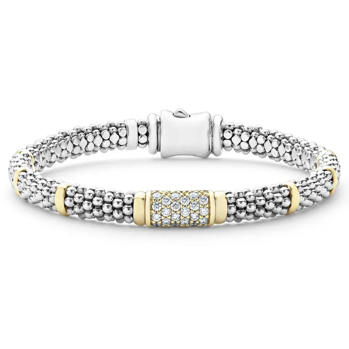 Bracelets Signature Caviar Diamond Caviar Bracelet 6mm LAGOS