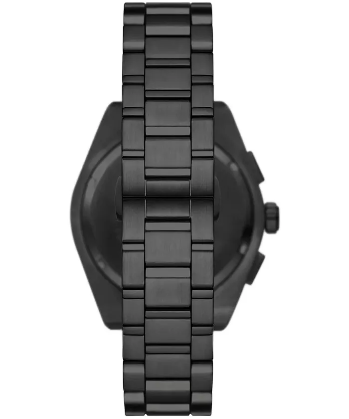Emporio Armani Federico Chronograph Gents Blue Dial Gunmetal Stainless Steel Watch Emporio Armani Watches