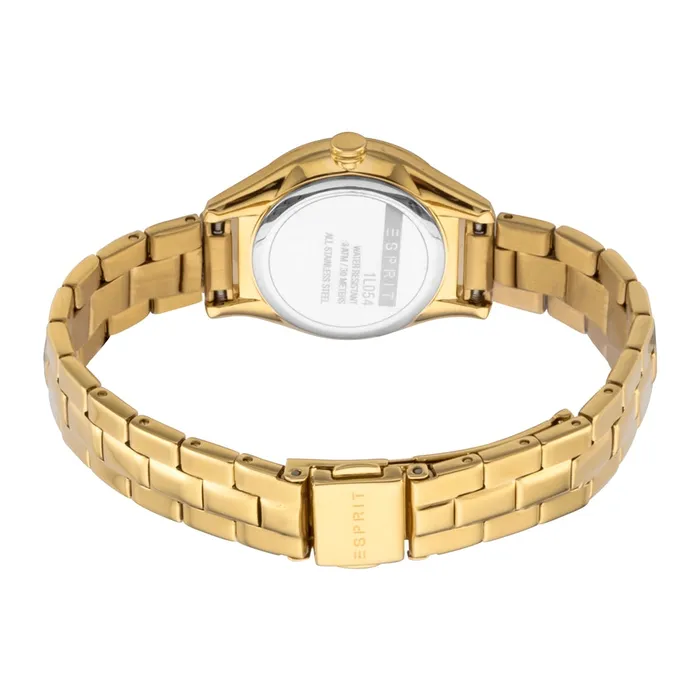 Esprit Bracelets Esprit Ladies IP Gold Stainless Steel Watch Golden Dial With Stones Metal Bracelet Esprit Bracelets Esprit Ladies IP Gold Stainless Steel Watch Golden Dial With Stones Metal Bracelet