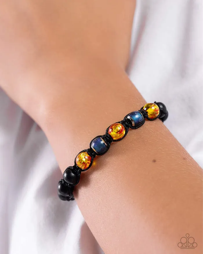 Bracelets All Eyes On U Jewelry Paparazzi Accessories WOOD You Mind Yellow Paparazzi Bracelet
