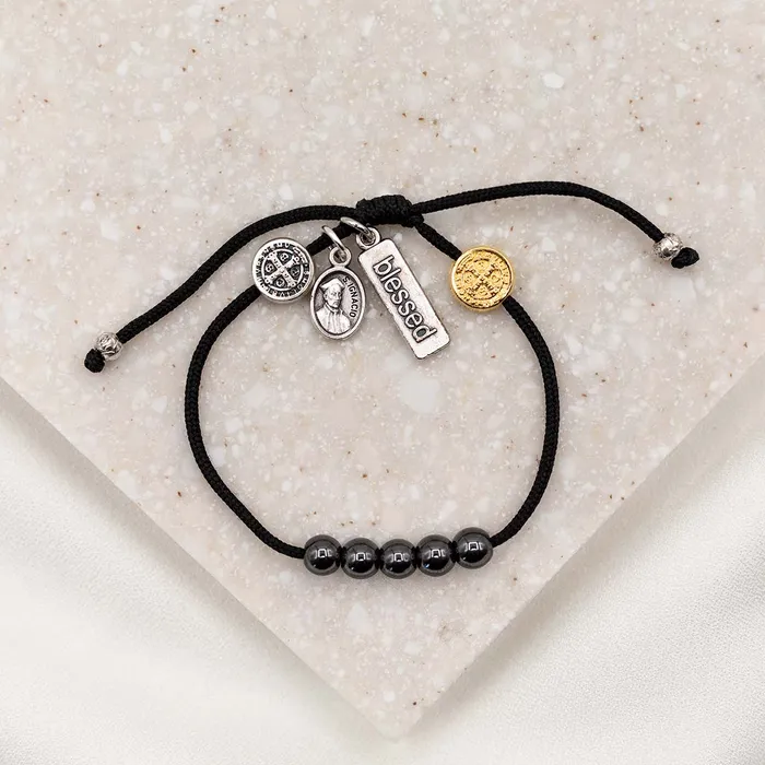 Bracelets My Saint My Hero St Ignatius of Loyola Spiritual Awareness Bracelet Bracelets My Saint My Hero St Ignatius of Loyola Spiritual Awareness Bracelet