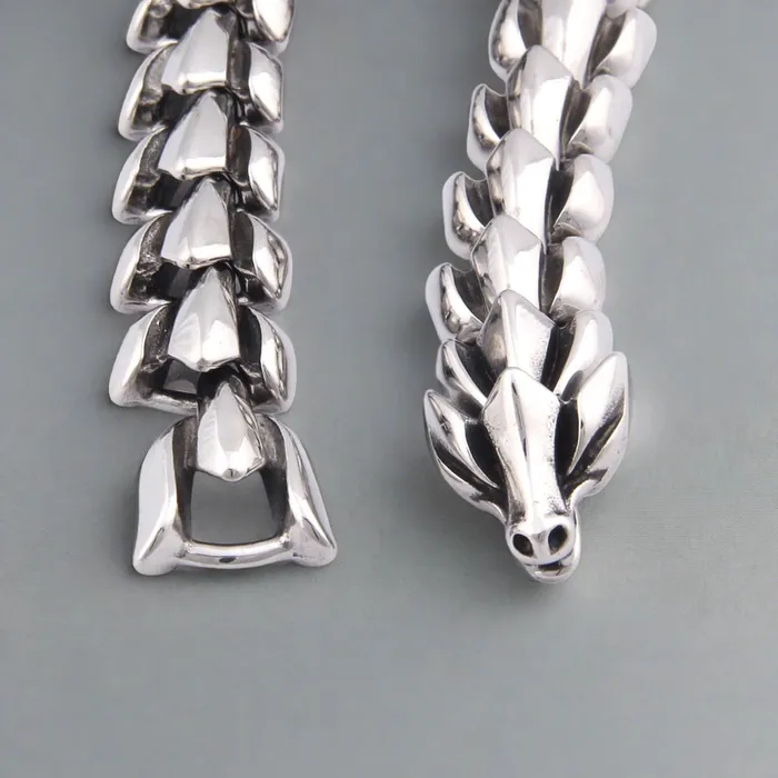 Bracelets Viking Trinkets The Midgard Serpent Sterling Silver Serpent Bracelet