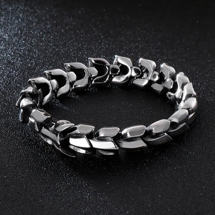Bracelets Viking Trinkets The Midgard Serpent Sterling Silver Serpent Bracelet